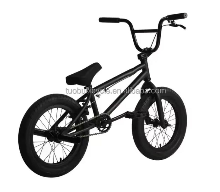 Mini BMX Bike Freestyle 16" 20" Bicycle 20*2.4" Air Tires Double V Brake Single Speed Freestyle Bikes Children Street Bicycle