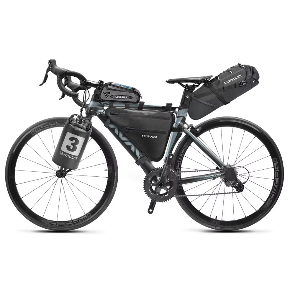 Bike Saddle Bag Waterproof MTB Road Bicycle 10L 13L Large Capacity Cycling Bag Foldabe Tail Rear Bag Trunk Accessories