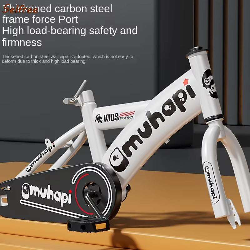 Selfree Children'S Bicycle 16 Inch Bike 18 Inch Cool Children'S Student Car 2-8 Years Old Baby Children'S Bicycle Flash Wheel