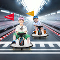 Electric Drifting Go Kart for Kids with 360° Spin Wireless Connection and USB
