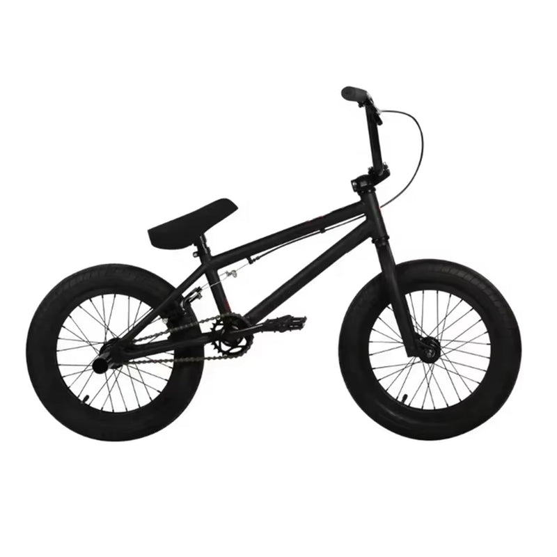 Mini BMX Bike Freestyle 16" 20" Bicycle 20*2.4" Air Tires Double V Brake Single Speed Freestyle Bikes Children Street Bicycle