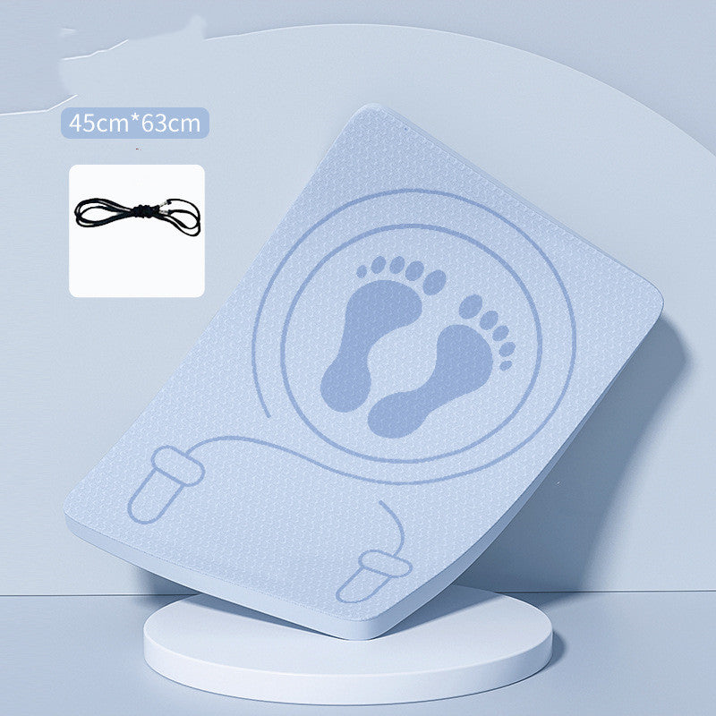 Square Rope Skipping Mat for Shock Absorption and Sound Insulation