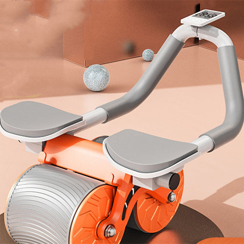 Beginner'S Automatic Rebound Belly Wheel Fitness Equipment