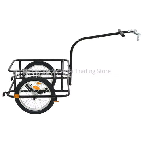 Cargo Bike Trailer with Alu Rim Rubber Tyre, 16 Inch Inflatable Wheel Wagon
