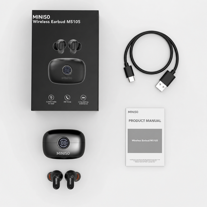 AI Translation & Noise-Cancelling Wireless Earbuds
